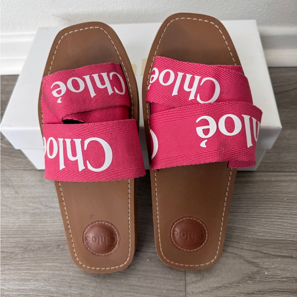 Chloé Woody Slide Sandals (Women)